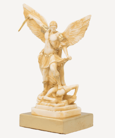 Alternative view of Skulptur Erzengel Michael