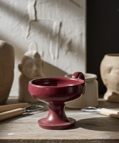 Räucherkelch aus Ton
