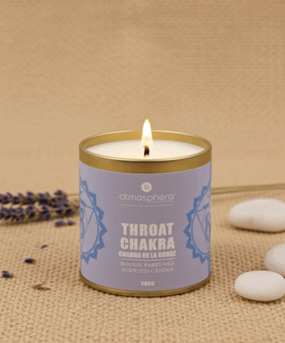 Duftkerze Throat Chakra