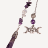 Mondlicht-Amethyst Pendel