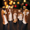 Heilige Krippenfiguren des Lichts