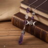 Mondlicht-Amethyst Pendel