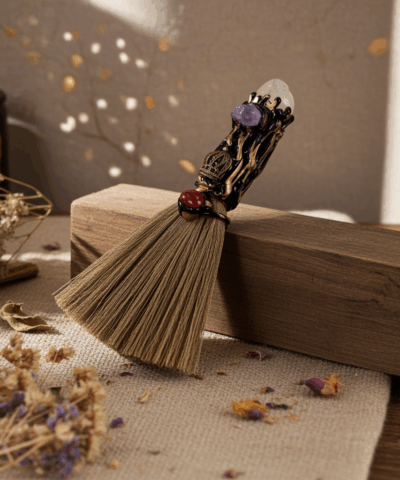 Magischer Kristallbesen