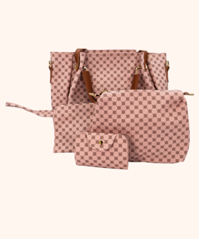 Alternative view of Seelenbegleiter – das stilvolle 4-teilige Taschen-Set, Rosa