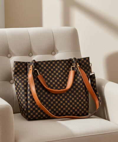 Seelenbegleiter – das stilvolle 4-teilige Taschen-Set, Braun