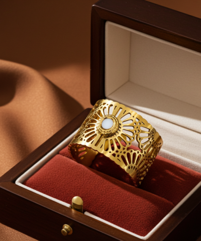 Ring geschützte Blüte