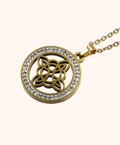 Alternative view of Seelenknoten - Kette vergoldet