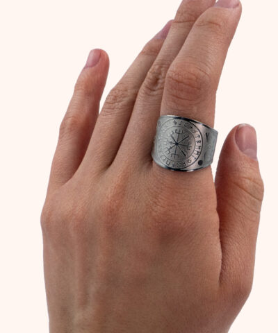 Alternative view of Nordstern - Ring silberfarben