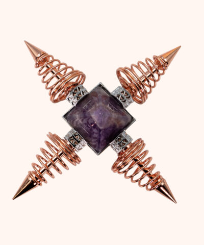 Alternative view of Energiespirale mit Amethyst