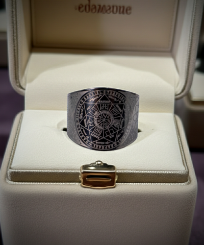 Königssiegel der 7 Erzengel - Ring silberfarben