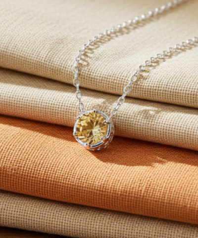 Seelenlicht - Kette Topas