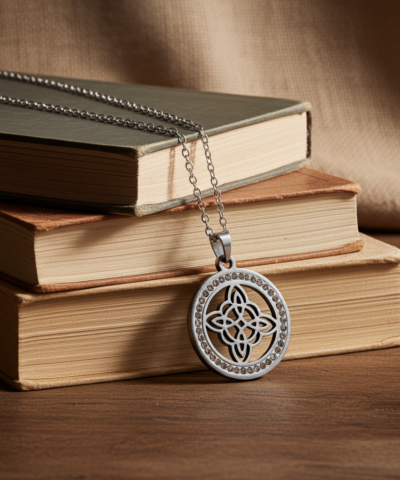 Seelenknoten - Kette Silber