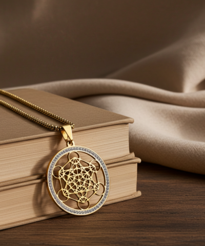 Siegel des Metatron - Kette goldfarben