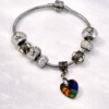 Armband „Regenbogenherz“