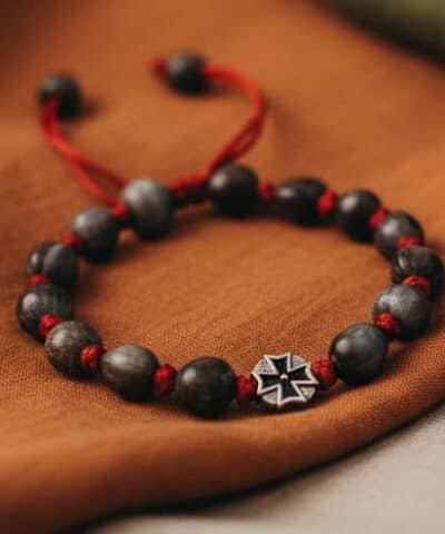 Tränen der Muttergottes – Segensarmband rot