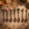Edelsteinlöffel der Rituale - Bronzeoptik