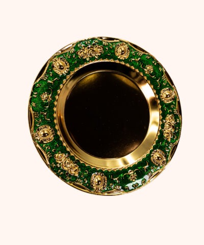 Alternative view of Duftthron Smaragd-Gold