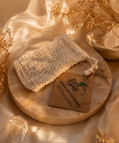 Jute-Seifenbeutel