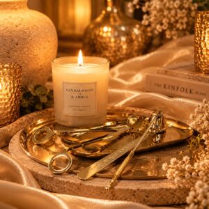 Tempel der Flamme – Kerzenpflege Set