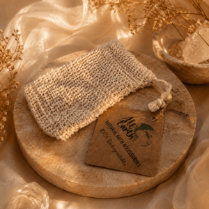 Jute-Seifenbeutel