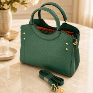 Smaragdglanz – Handtaschen-Set