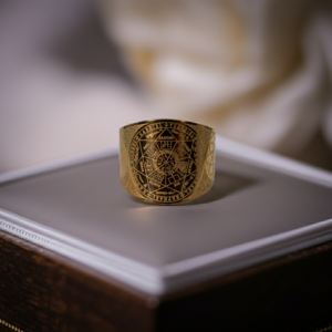 Königssiegel der 7 Erzengel - Ring goldfarben