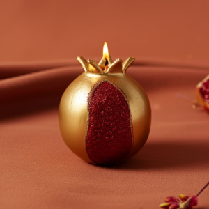Kerze Granatapfel