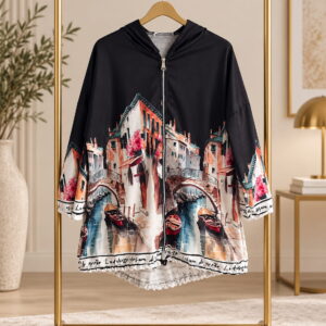 Kapuzenjacke Sehnsucht nach Venedig