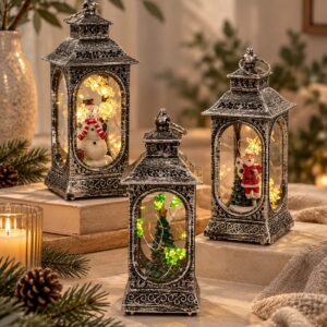 Weihnachtslaterne „Funkelnder Winterzauber“